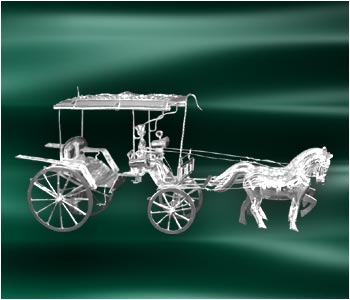 Two Horses Cart