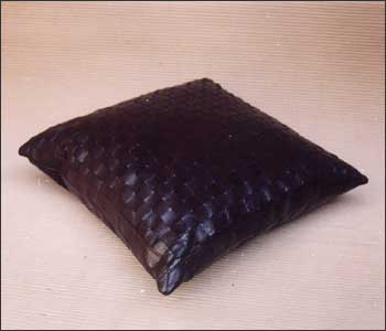 Leather Weaving Cushion