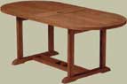 Oval Extention Table