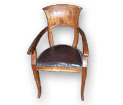 Italy Chair Arm Leather