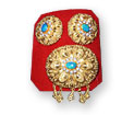 Earring and Brooch