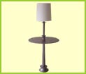 Standing Jaya Lamp with Table