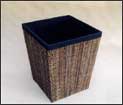 Lidi square tapered waste bin