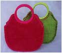 Agel Oval Bag with nylon handle